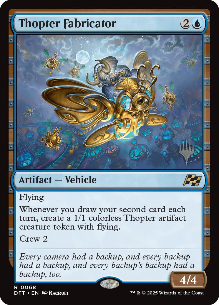 Thopter Fabricator [Aetherdrift Promos] | Exor Games Bridgewater