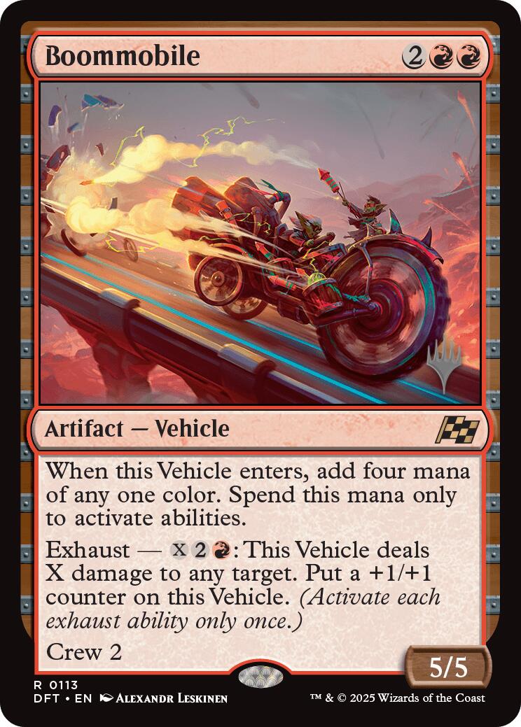 Boommobile (Promo Pack) [Aetherdrift Promos] | Exor Games Bridgewater