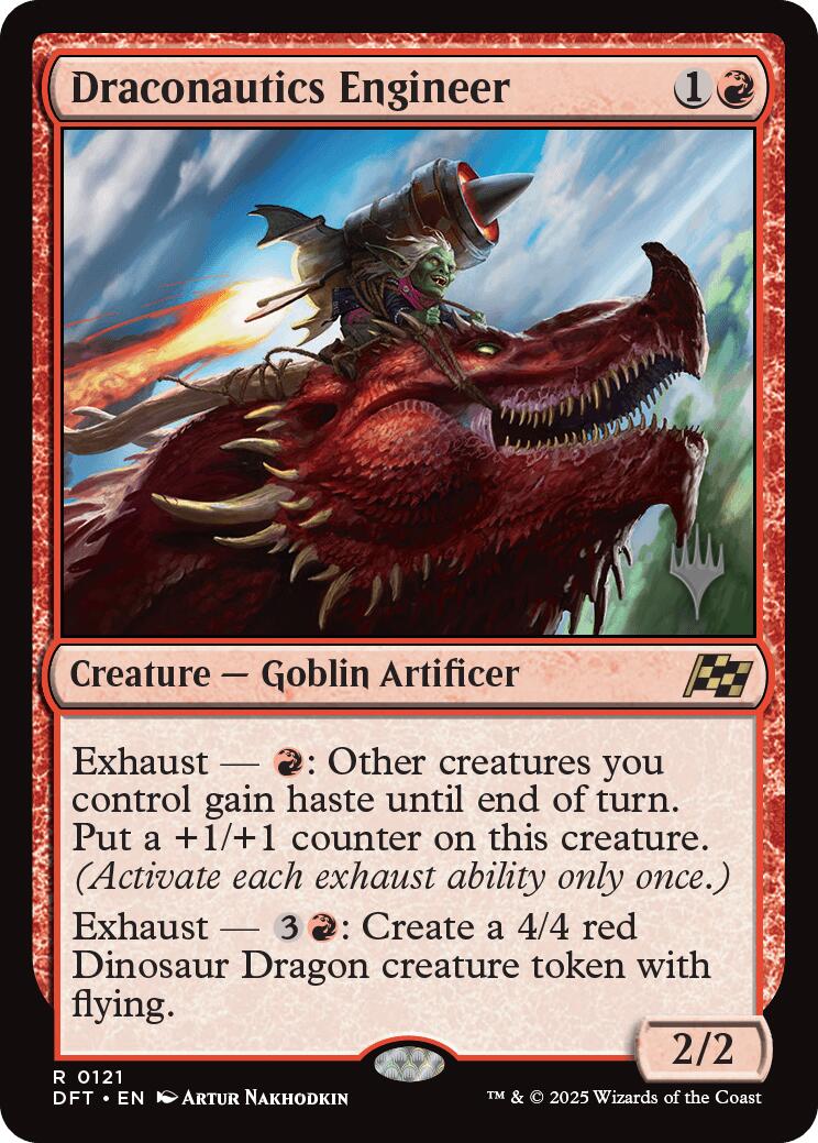 Draconautics Engineer (Promo Pack) [Aetherdrift Promos] | Exor Games Bridgewater
