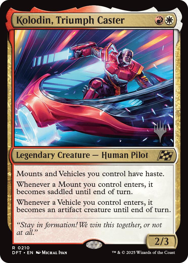 Kolodin, Triumph Caster [Aetherdrift Promos] | Exor Games Bridgewater