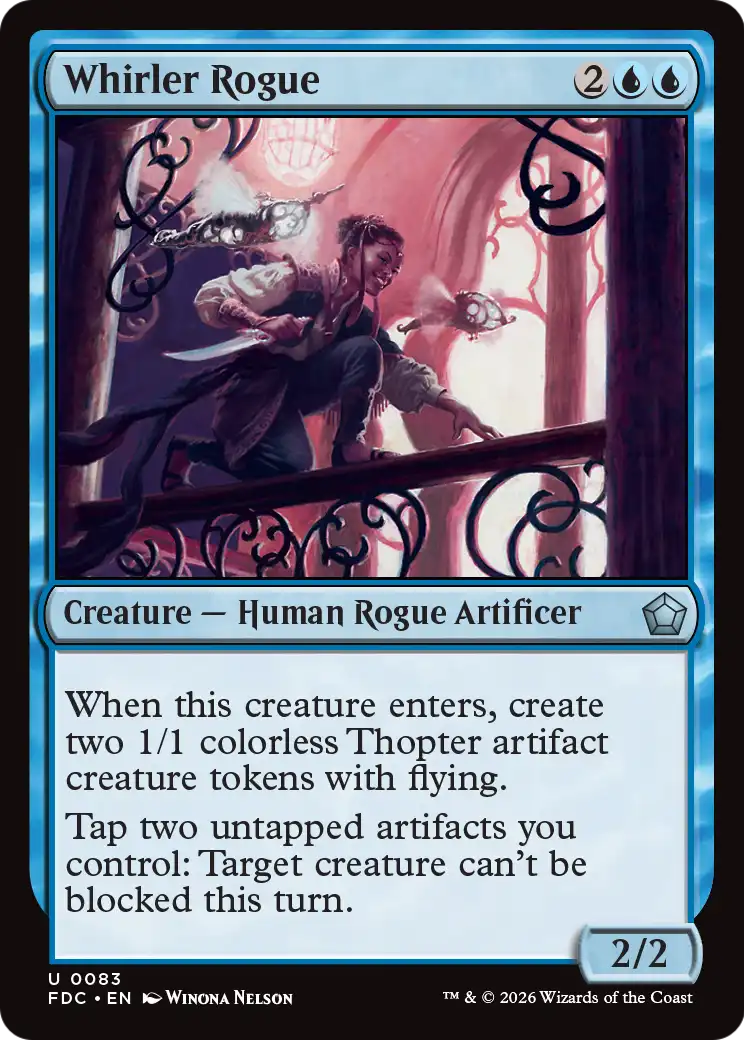 Whirler Rogue [Foundations Commander] | Exor Games Bridgewater