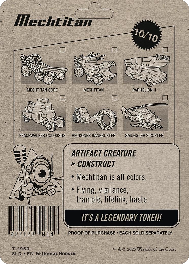 Mechtitan Token [Secret Lair Drop Series] | Exor Games Bridgewater