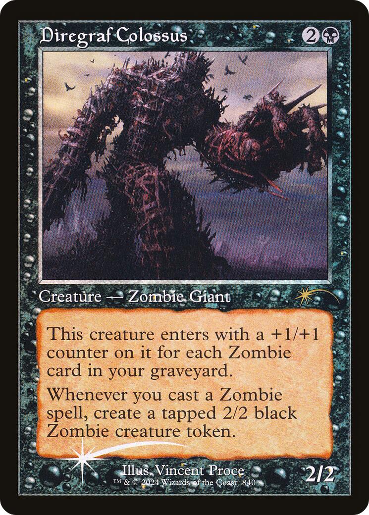 Diregraf Colossus (Retro Frame) [Secret Lair Drop Series] | Exor Games Bridgewater