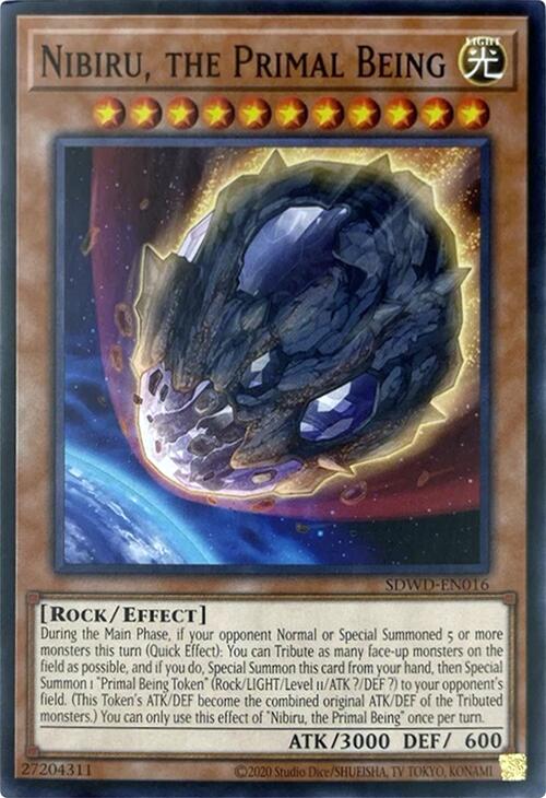 Nibiru, the Primal Being (Unlimited Misprint) [SDWD-EN016] Common | Exor Games Bridgewater