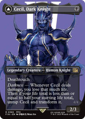 Cecil, Dark Knight // Cecil, Redeemed Paladin (Borderless) [FINAL FANTASY] | Exor Games Bridgewater