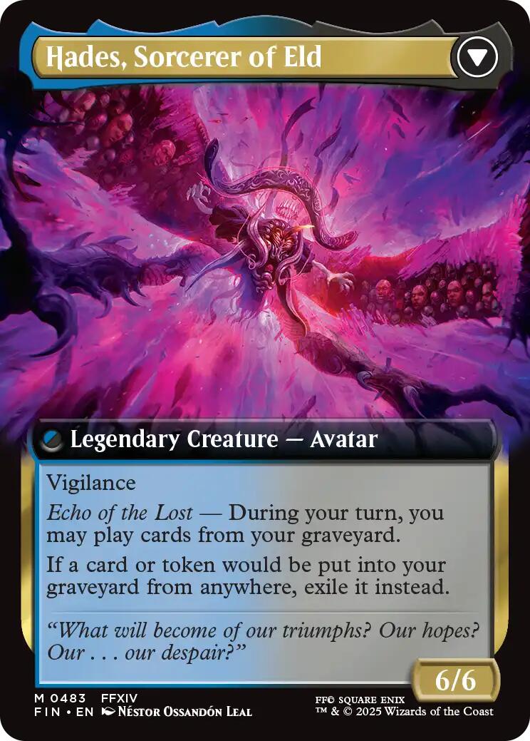 Emet-Selch, Unsundered // Hades, Sorcerer of Eld (Extended Art) [FINAL FANTASY] | Exor Games Bridgewater