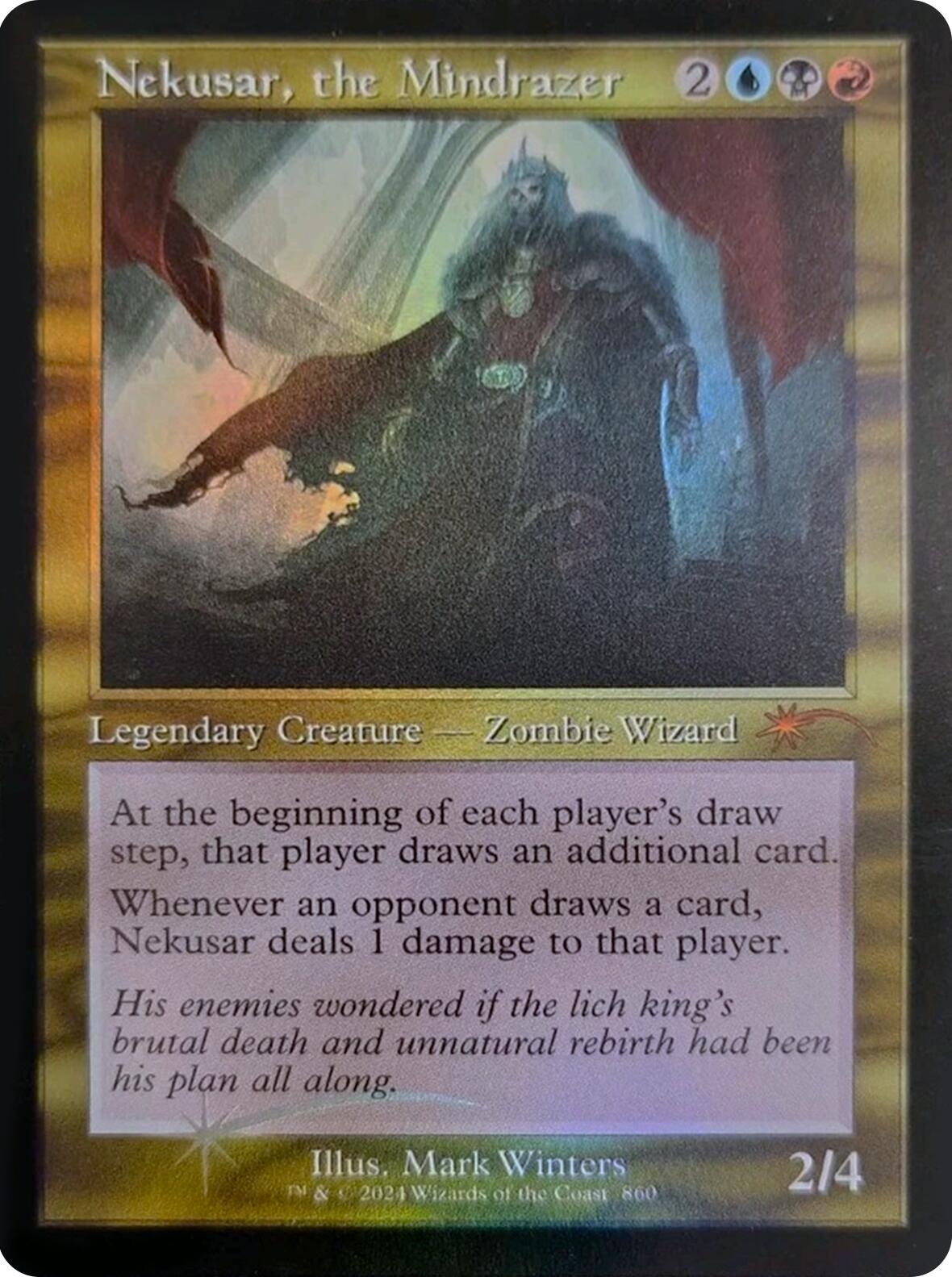 Nekusar, the Mindrazer (Retro Frame) [Secret Lair Drop Series] | Exor Games Bridgewater