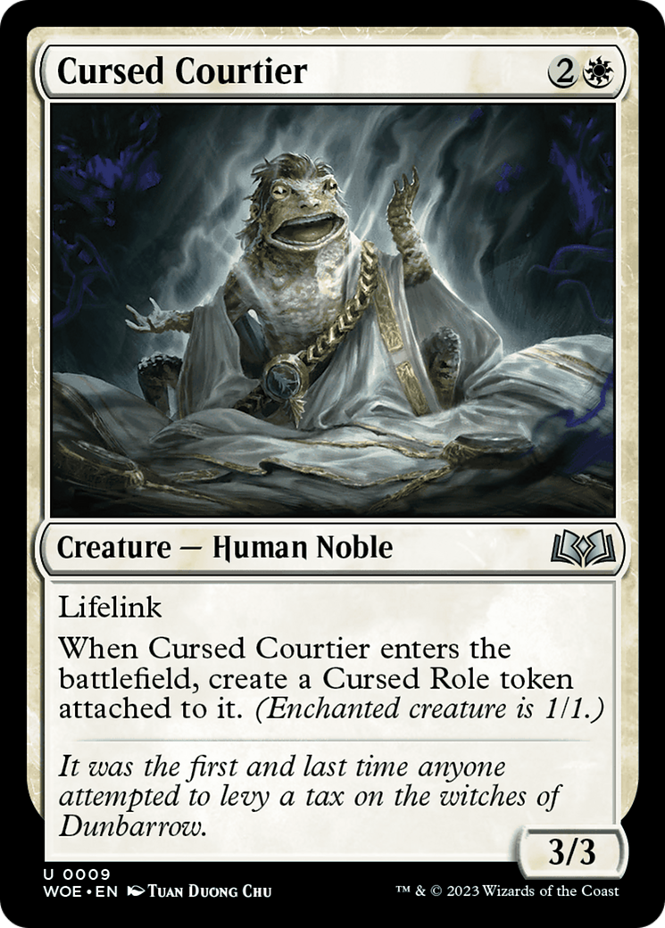 Cursed Courtier [Wilds of Eldraine] | Exor Games Bridgewater