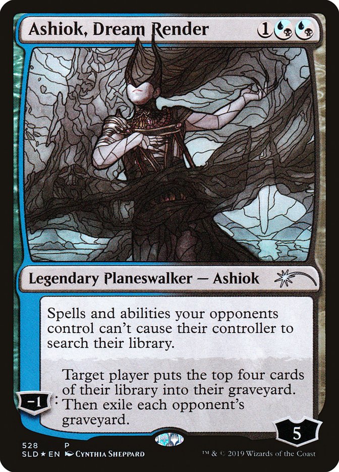 Ashiok, Dream Render (Stained Glass) [Secret Lair Drop Promos] | Exor Games Bridgewater