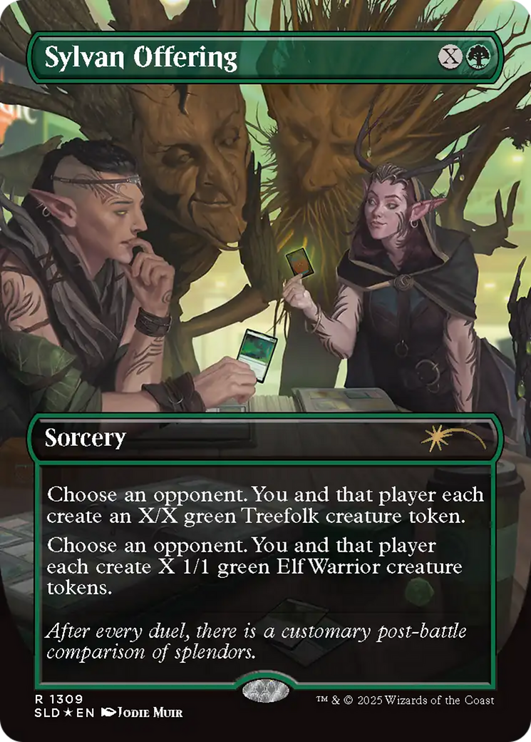 Sylvan Offering [Secret Lair Drop Series] | Exor Games Bridgewater