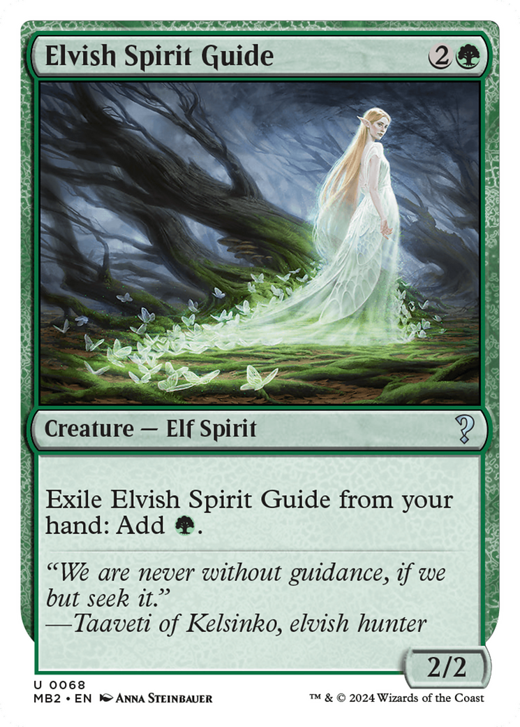 Elvish Spirit Guide (Future Sight) [Mystery Booster 2] | Exor Games Bridgewater