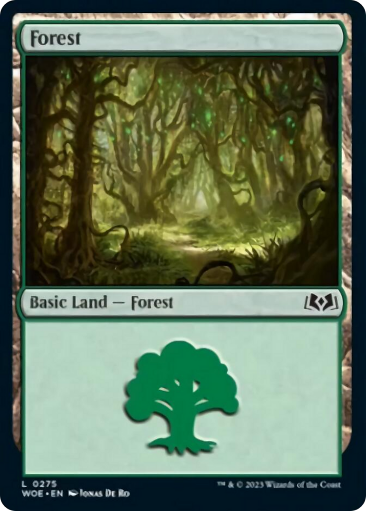 Forest (0275) [Wilds of Eldraine] | Exor Games Bridgewater