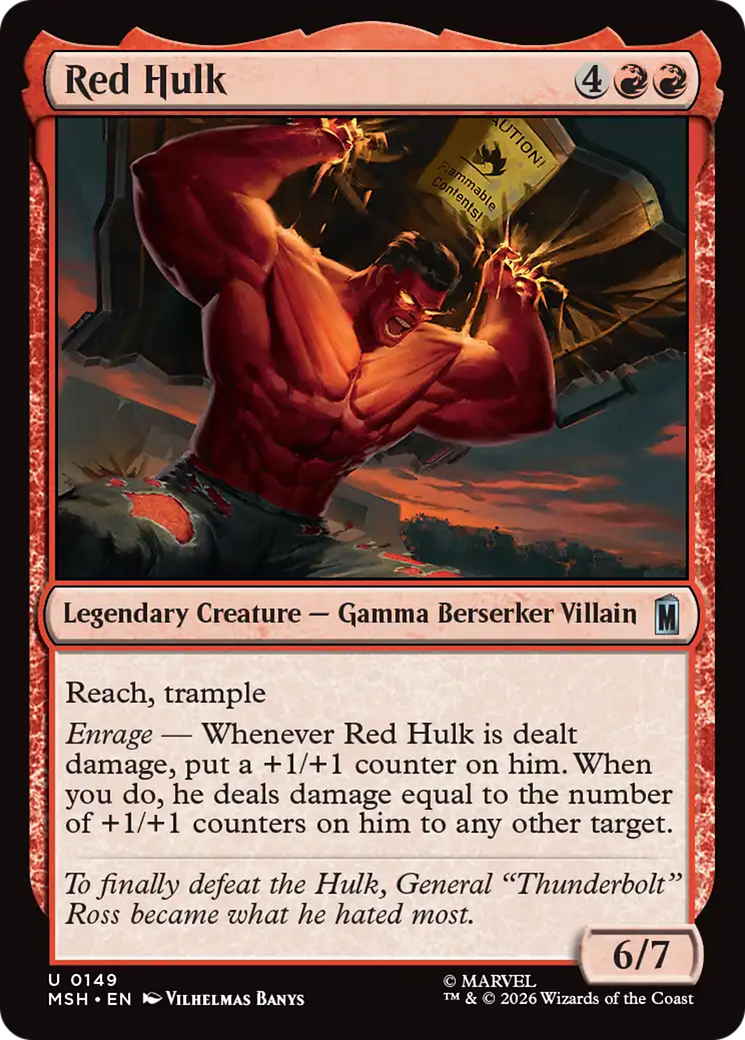 Red Hulk [Marvel Super Heroes] | Exor Games Bridgewater