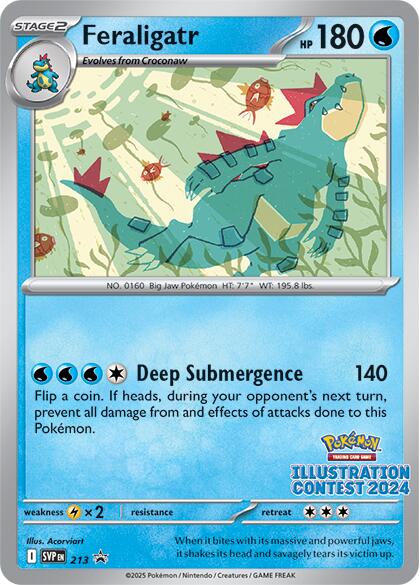 Feraligatr (213) [Scarlet & Violet: Black Star Promos] | Exor Games Bridgewater
