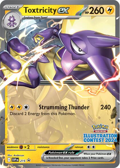 Toxtricity ex (215) [Scarlet & Violet: Black Star Promos] | Exor Games Bridgewater