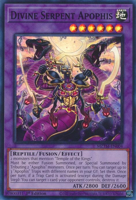 Divine Serpent Apophis [MZTM-EN004] Super Rare | Exor Games Bridgewater