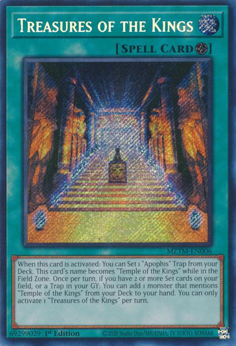 Treasures of the Kings [MZTM-EN006] Secret Rare | Exor Games Bridgewater
