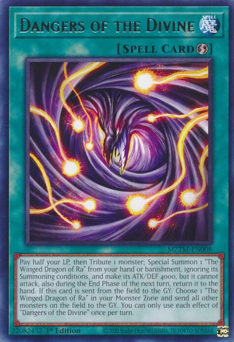Dangers of the Divine [MZTM-EN008] Rare | Exor Games Bridgewater