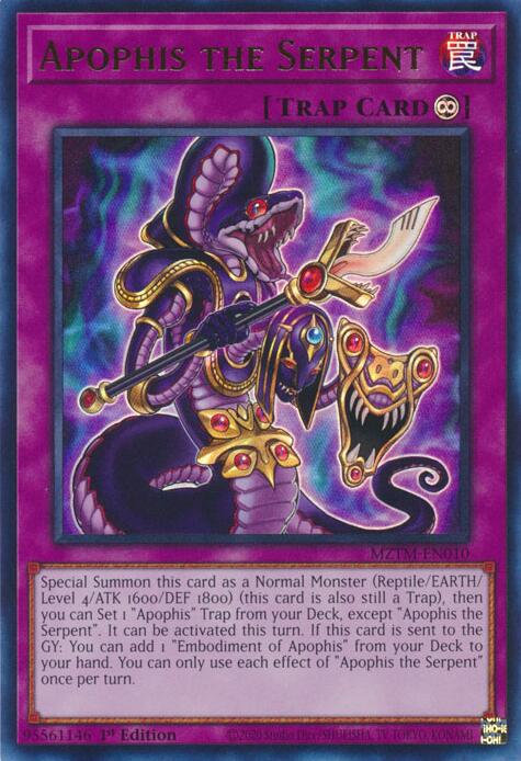 Apophis the Serpent [MZTM-EN010] Ultra Rare | Exor Games Bridgewater
