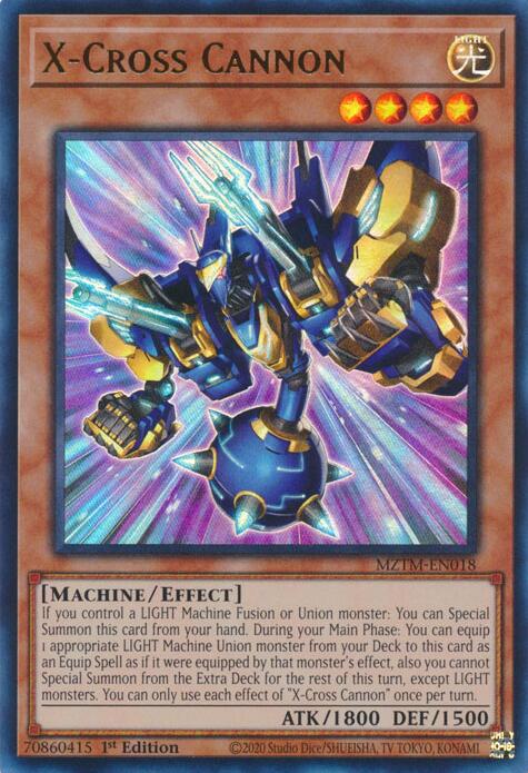 X-Cross Cannon [MZTM-EN018] Ultra Rare | Exor Games Bridgewater