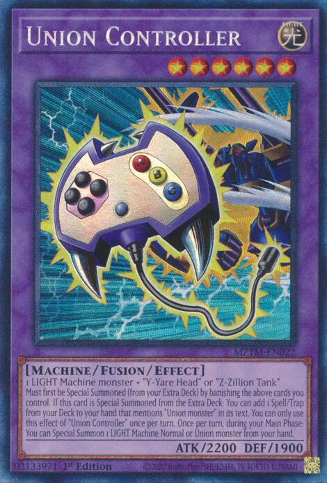 Union Controller (Collector's Rare) [MZTM-EN022] Collector's Rare | Exor Games Bridgewater