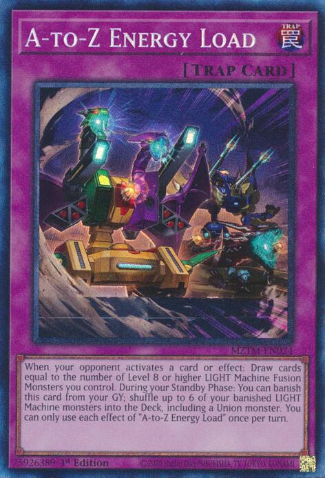 A-to-Z Energy Load (Collector's Rare) [MZTM-EN024] Collector's Rare | Exor Games Bridgewater