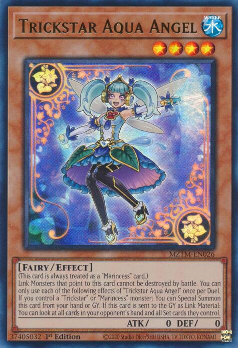 Trickstar Aqua Angel [MZTM-EN026] Ultra Rare | Exor Games Bridgewater