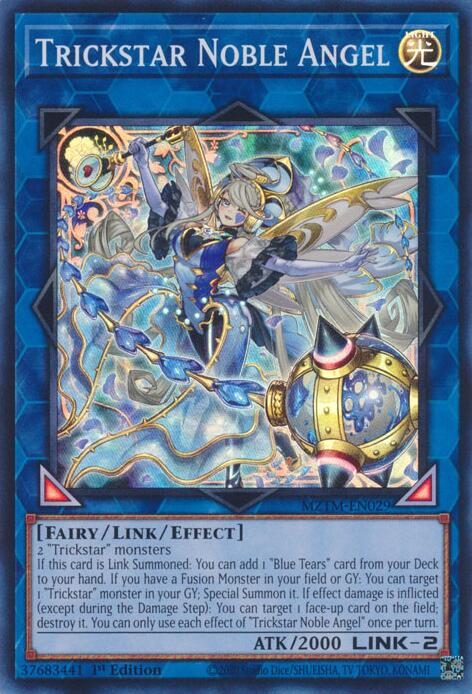 Trickstar Noble Angel [MZTM-EN029] Super Rare | Exor Games Bridgewater