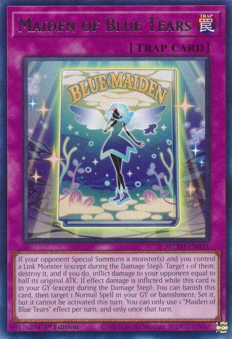 Maiden of Blue Tears [MZTM-EN031] Rare | Exor Games Bridgewater