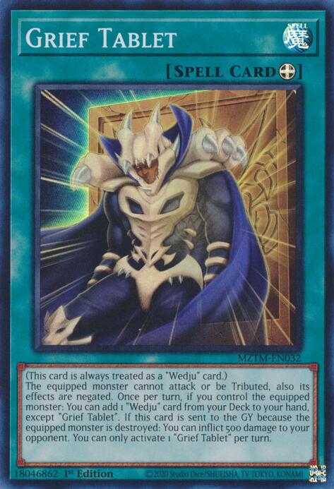 Grief Tablet [MZTM-EN032] Super Rare | Exor Games Bridgewater