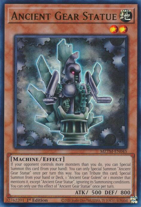 Ancient Gear Statue [MZTM-EN045] Ultra Rare | Exor Games Bridgewater
