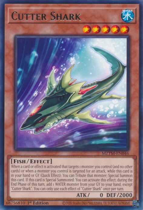 Cutter Shark [MZTM-EN046] Rare | Exor Games Bridgewater