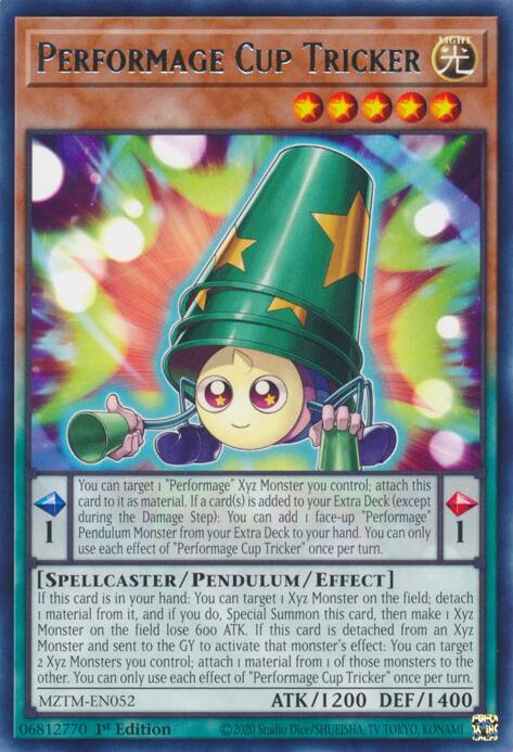 Performage Cup Tricker [MZTM-EN052] Rare | Exor Games Bridgewater