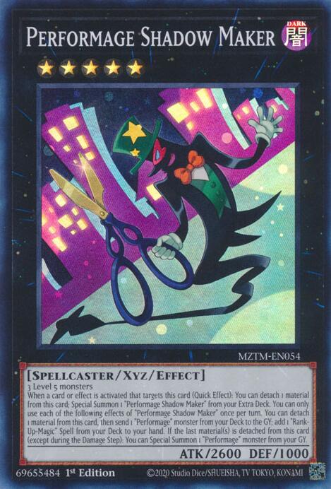 Performage Shadow Maker [MZTM-EN054] Super Rare | Exor Games Bridgewater