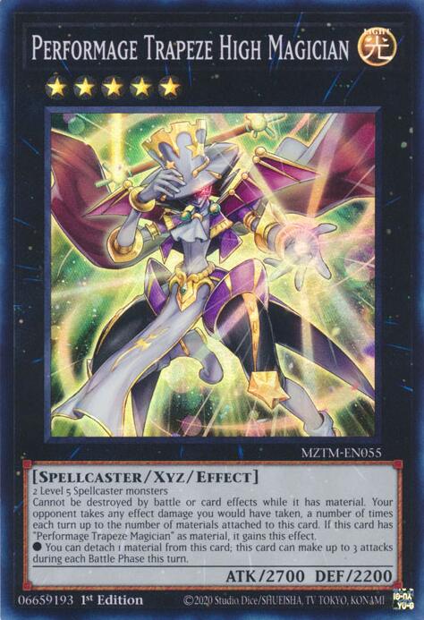 Performage Trapeze High Magician [MZTM-EN055] Super Rare | Exor Games Bridgewater