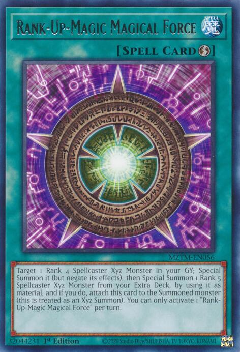 Rank-Up-Magic Magical Force [MZTM-EN056] Rare | Exor Games Bridgewater