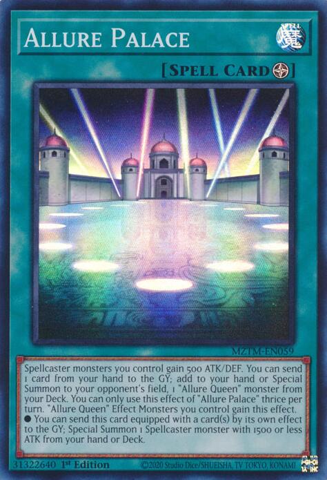 Allure Palace [MZTM-EN059] Super Rare | Exor Games Bridgewater