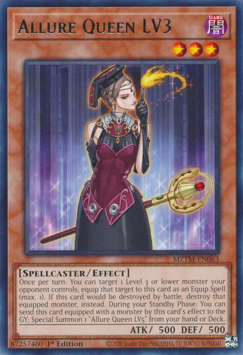 Allure Queen LV3 [MZTM-EN063] Rare | Exor Games Bridgewater