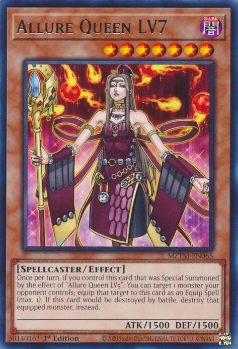 Allure Queen LV7 [MZTM-EN065] Rare | Exor Games Bridgewater