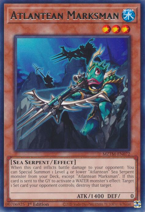 Atlantean Marksman [MZTM-EN072] Rare | Exor Games Bridgewater