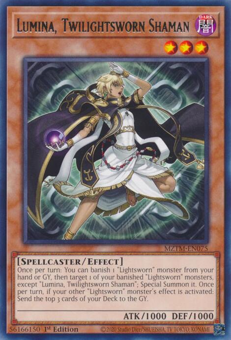 Lumina, Twilightsworn Shaman [MZTM-EN075] Rare | Exor Games Bridgewater