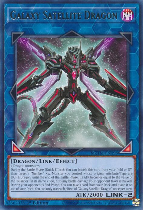 Galaxy Satellite Dragon [MZTM-EN096] Rare | Exor Games Bridgewater