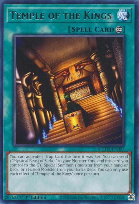 Temple of the Kings [MZTM-EN097] Rare | Exor Games Bridgewater