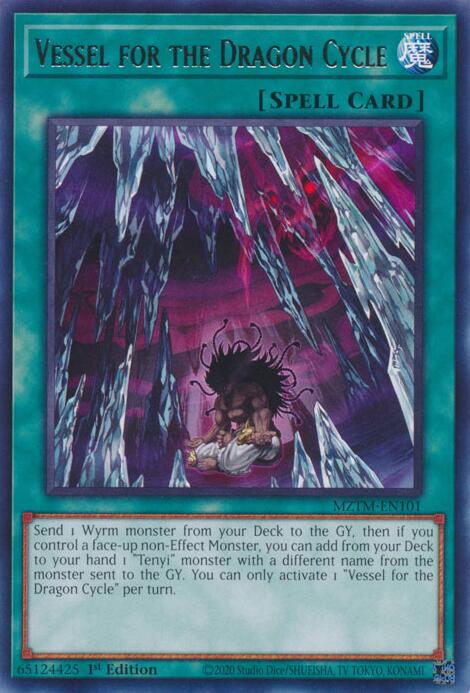 Vessel for the Dragon Cycle [MZTM-EN101] Rare | Exor Games Bridgewater