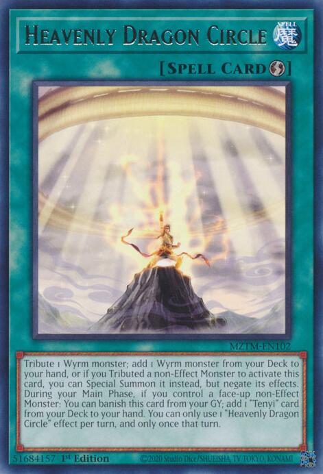 Heavenly Dragon Circle [MZTM-EN102] Rare | Exor Games Bridgewater