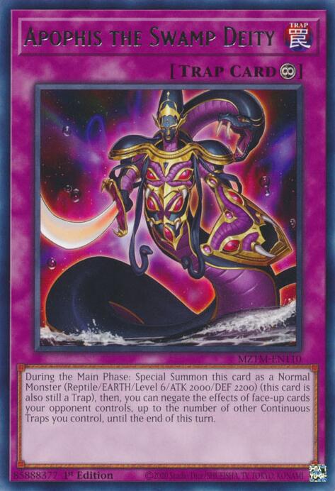 Apophis the Swamp Deity [MZTM-EN110] Rare | Exor Games Bridgewater