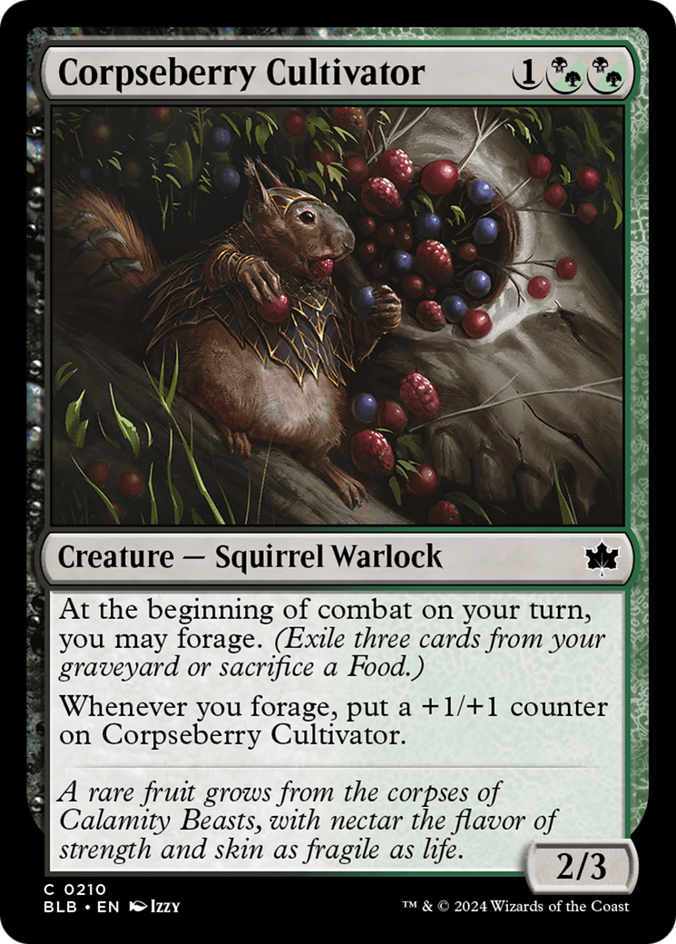 Corpseberry Cultivator [Bloomburrow] | Exor Games Bridgewater