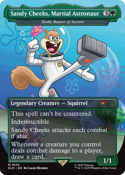 Sandy Cheeks, Martial Astronaut - Toski, Bearer of Secrets [Secret Lair Drop Series] | Exor Games Bridgewater