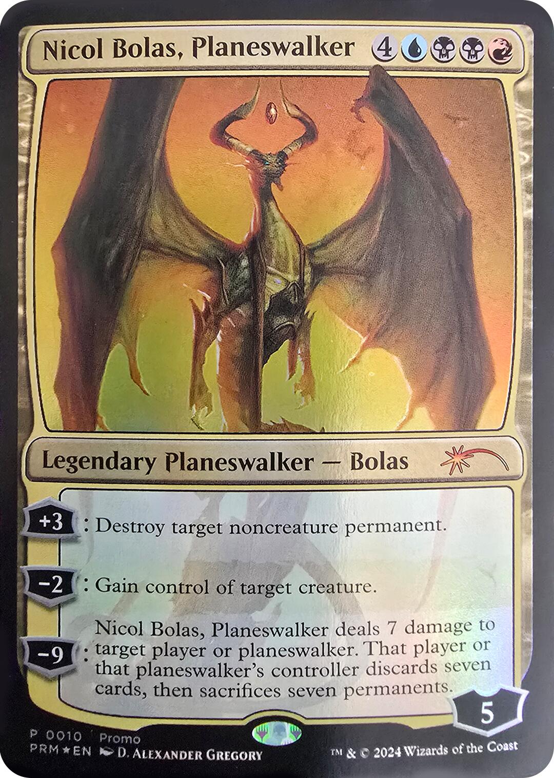 Nicol Bolas, Planeswalker [Media Promos] | Exor Games Bridgewater