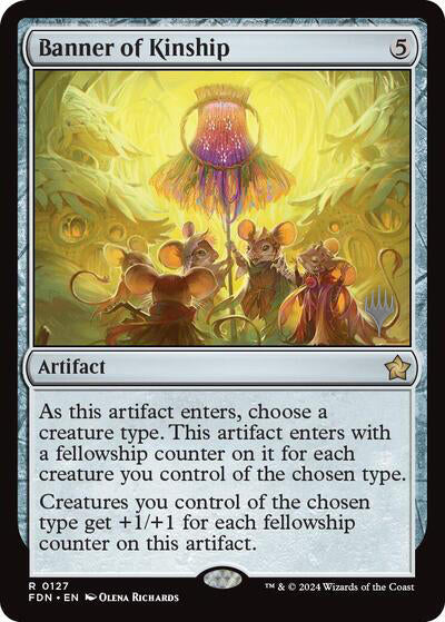 Banner of Kinship (Promo Pack) [Foundations Promos] | Exor Games Bridgewater